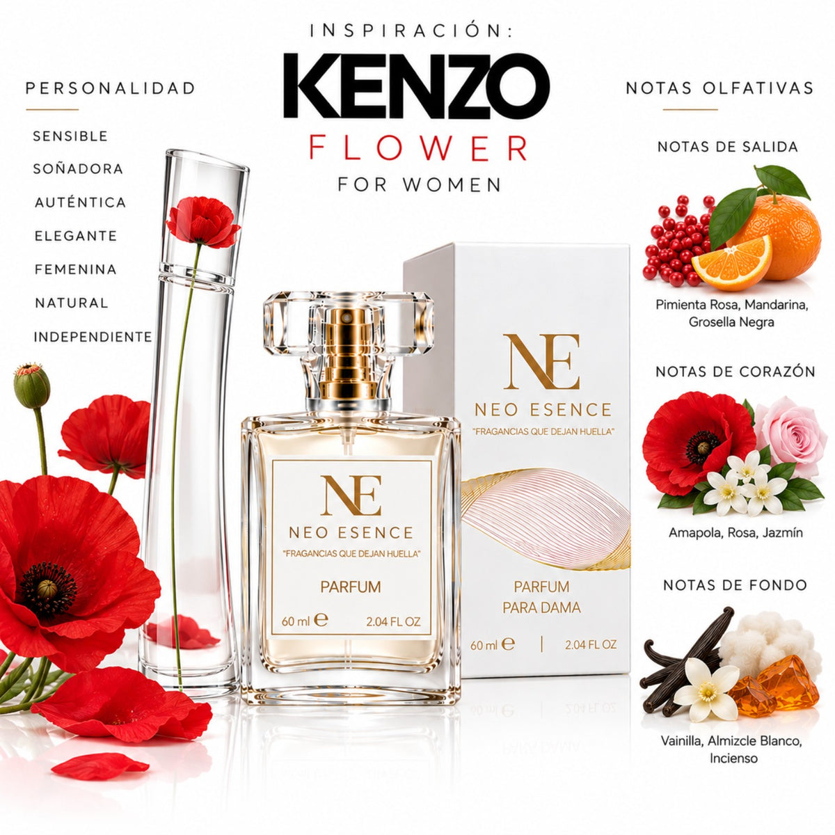 Inspiración a: KENZO FLOWER