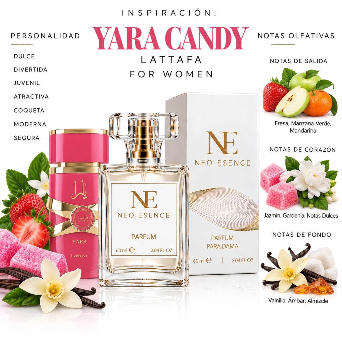Inspiración a: YARA CANDY