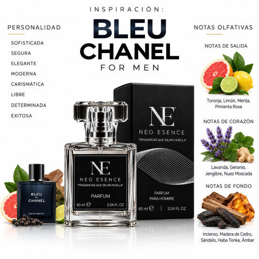 Inspiración a: BLEU DE CHANEL