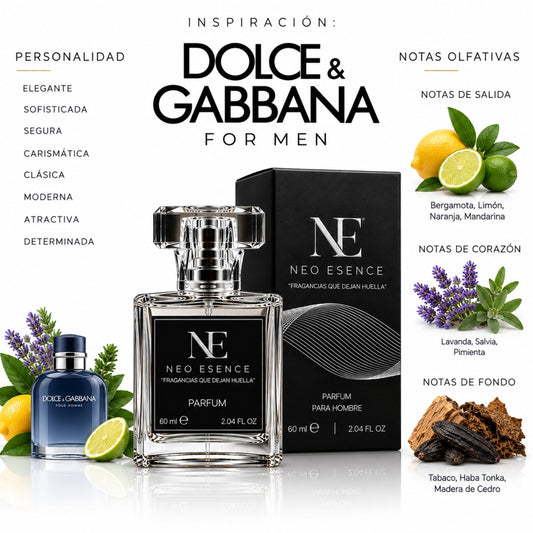 Inspiración a: D&G POUR HOMME