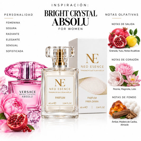 Inspiración a: BRIGHT CRYSTAL ABSOLU