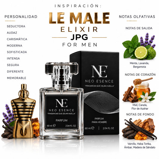 Inspiración a: LE MALE ELIXIR